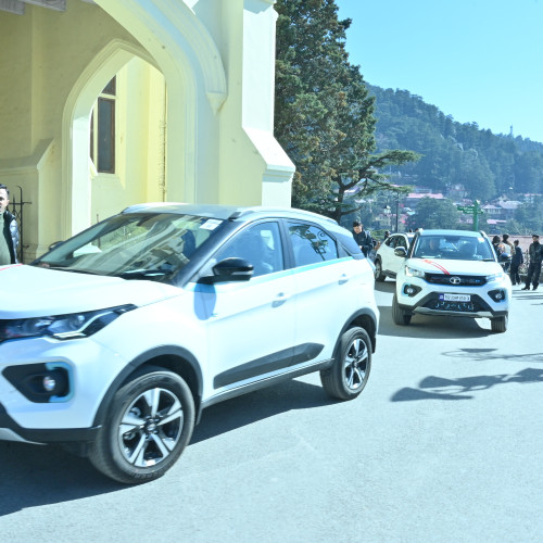 Launching of e-vehicle by the Hon'ble Chief Minister on 3rd Feb. 2023